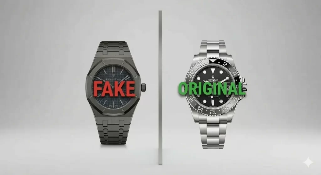 How to spot fake luxury watches
