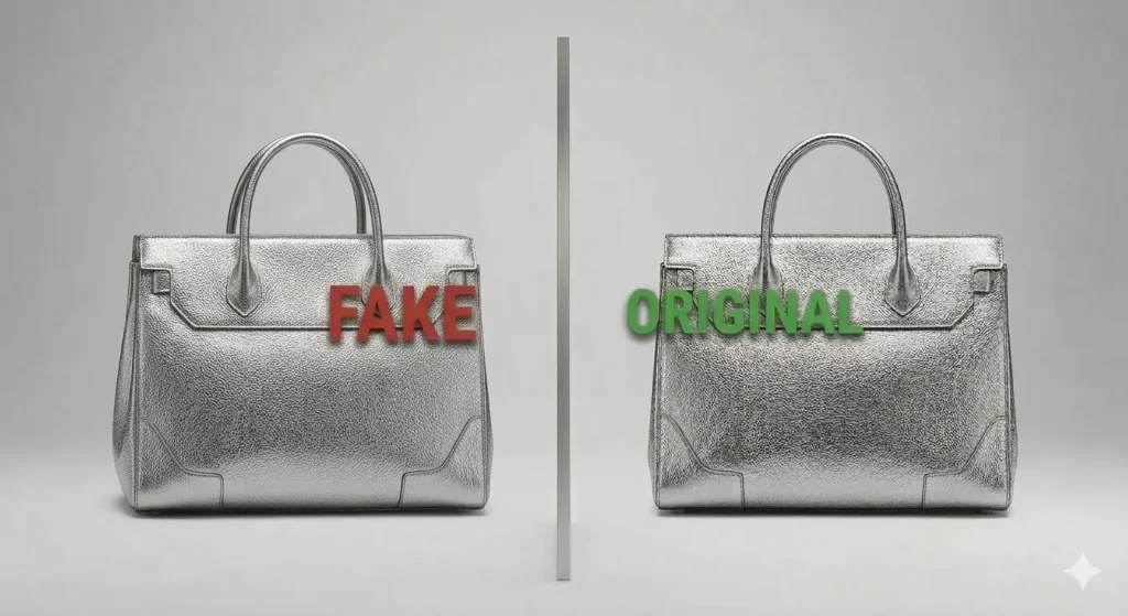 How to spot fake luxury bags